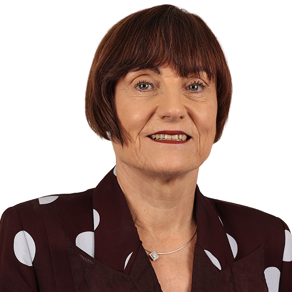 A portrait of Jann Marshall