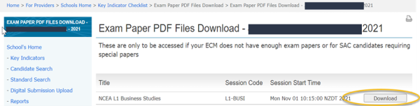 Exam paper PDF file download 2