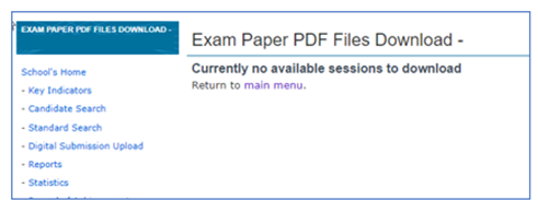 Exam paper PDF files download