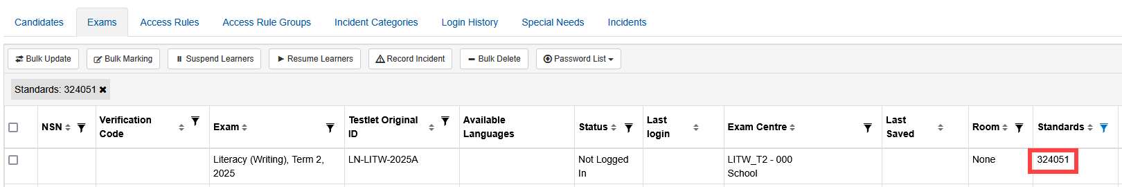 example display admins and supervisors